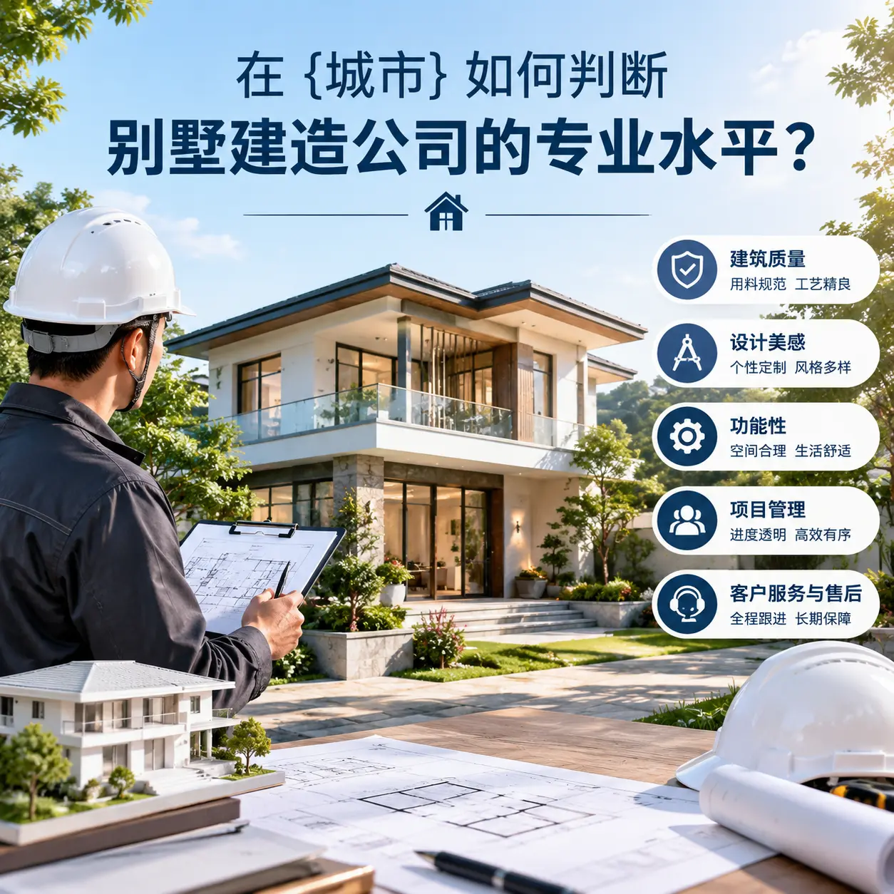 在 天柱 如何判断别墅建造公司的专业水平？