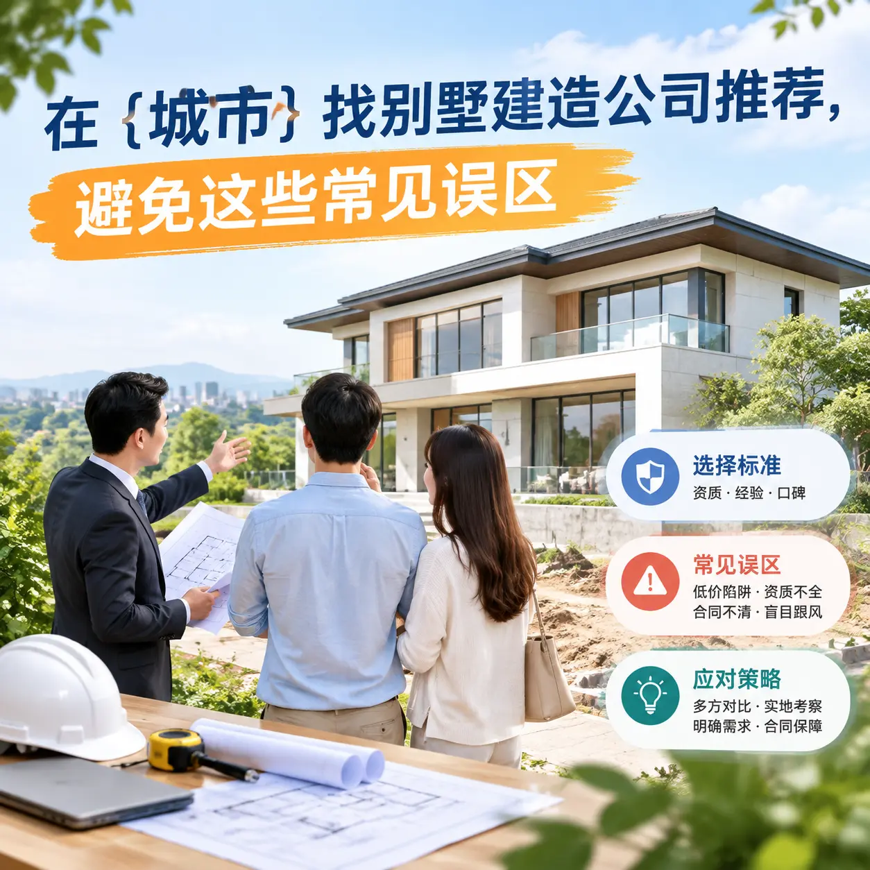 在 天柱 找别墅建造公司推荐，避免这些常见误区