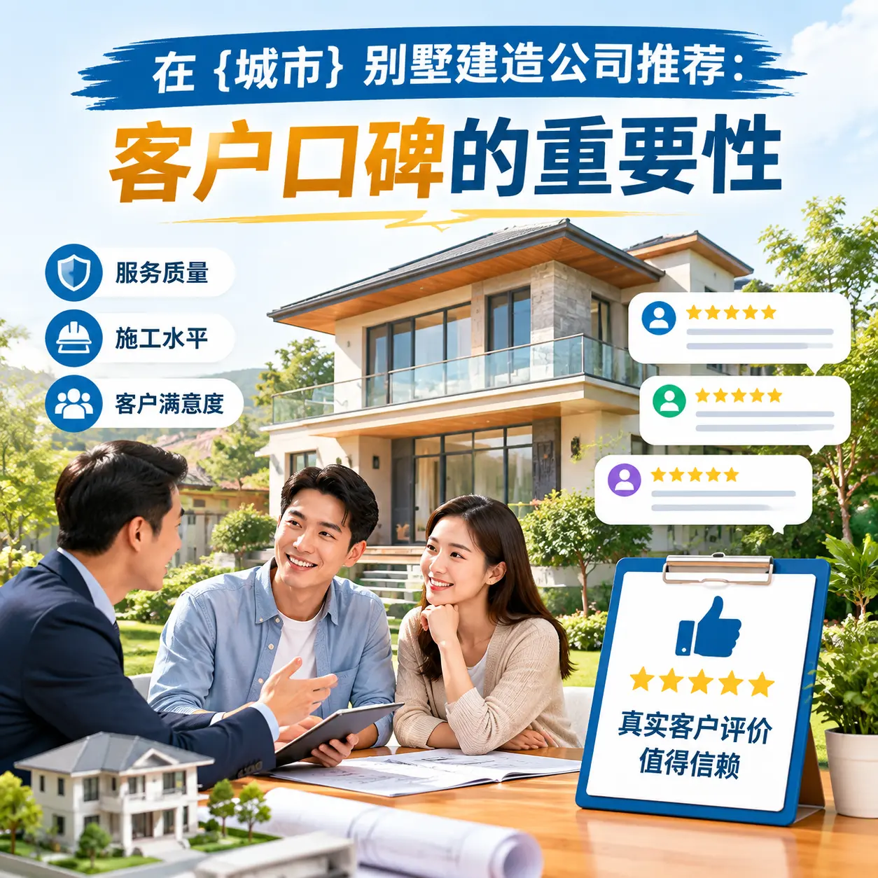 在 天柱 别墅建造公司推荐:客户口碑的重要性