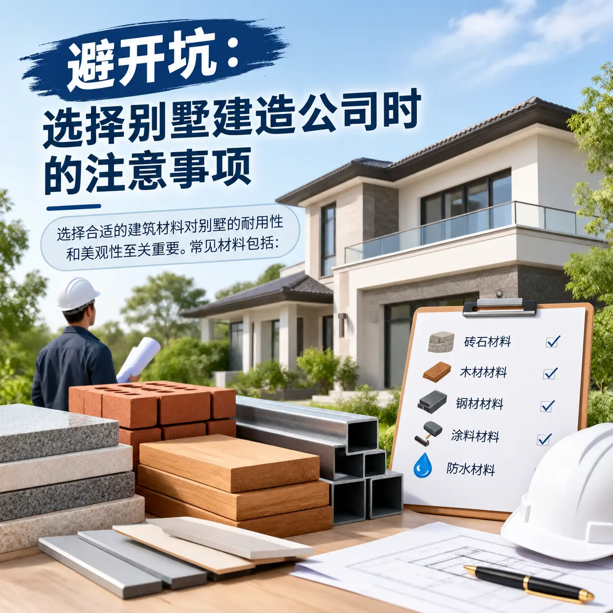避开坑：选择 天柱 别墅建造公司时的注意事项