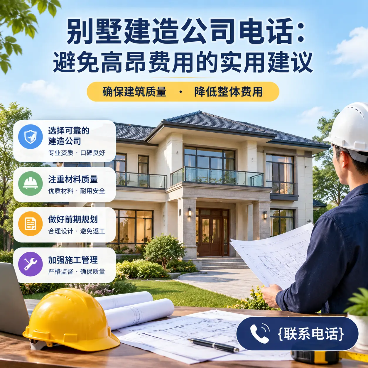 天柱别墅建造公司电话:避免高昂费用的实用建议