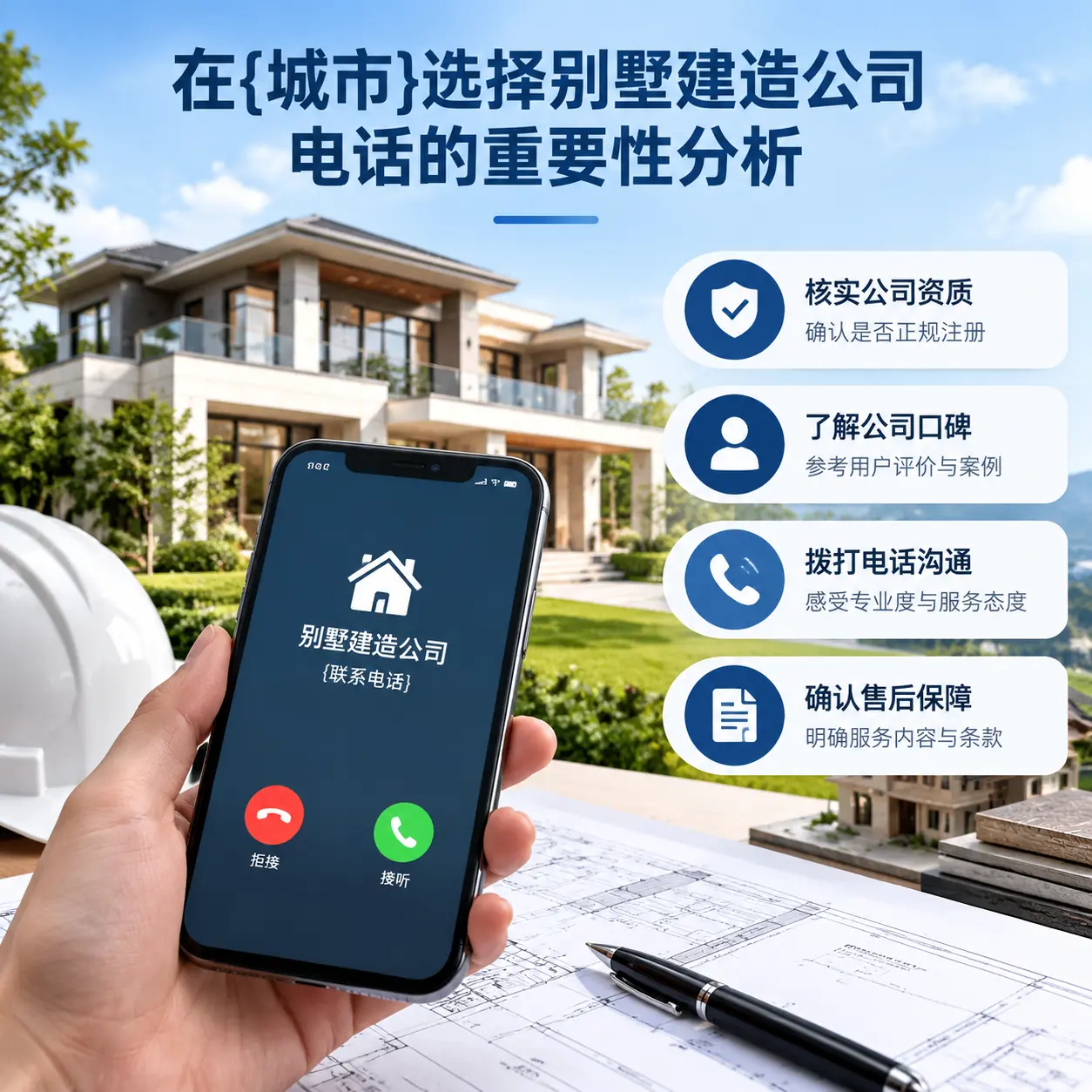 在天柱选择别墅建造公司电话的重要性分析