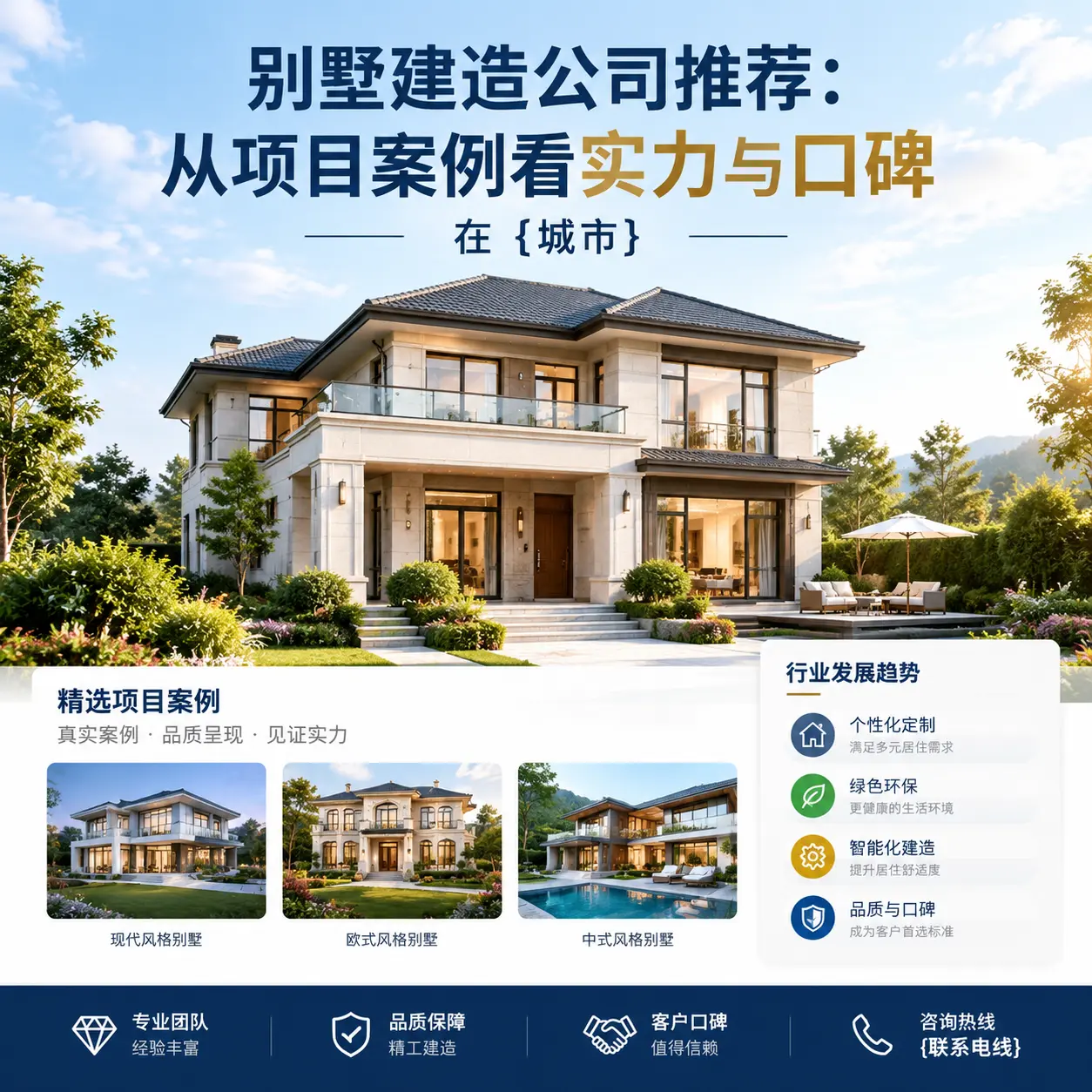别墅建造公司推荐:从项目案例看实力与口碑在 天柱