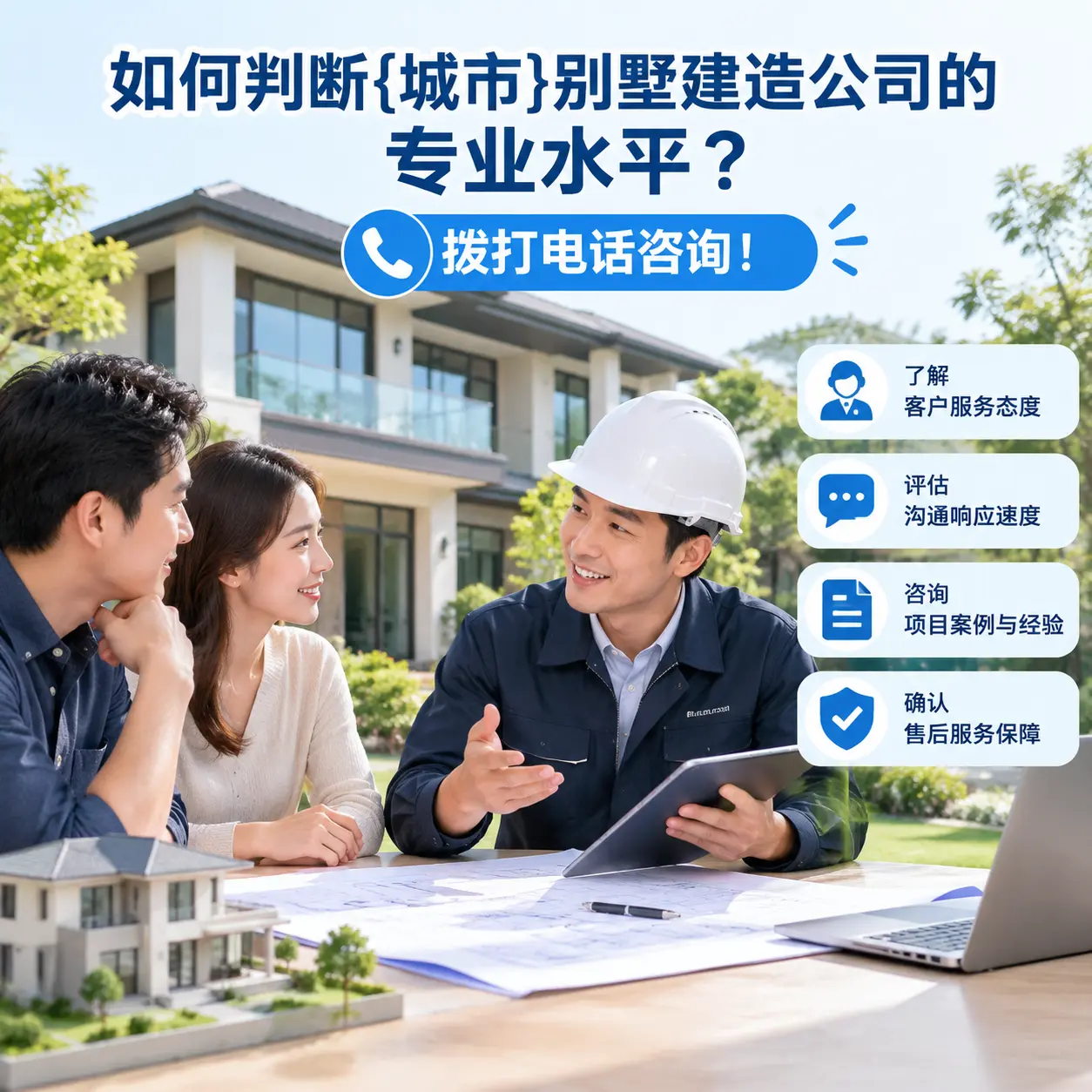 如何判断天柱别墅建造公司的专业水平？拨打电话咨询！